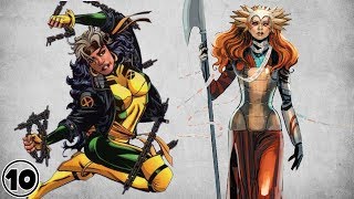 ... anna marie better known as rogue is a mutant who can obtain
peoples memories and powers through simple touch. in the mar...