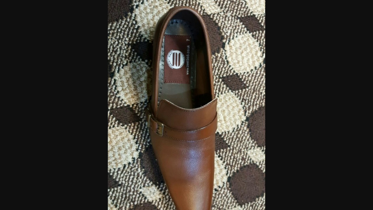 Zest 365 - Men's Real Leather Handmade Shoes, UK 