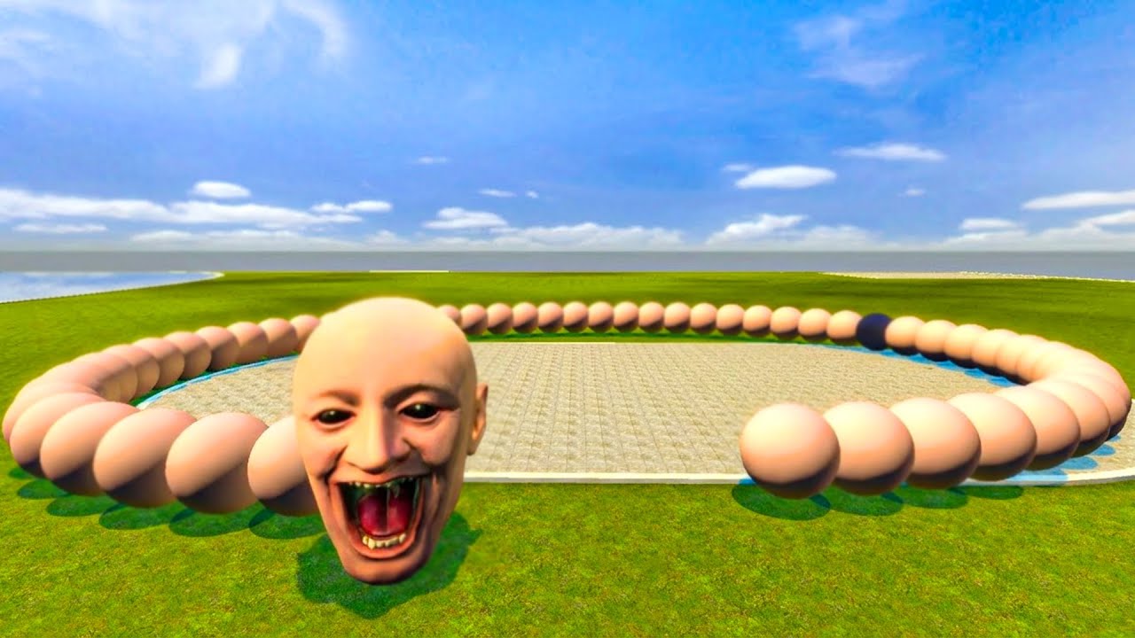 I Became A Hungry Worm We Swam Too Far Surviving Giant Worm Arena In Garry’s Mod