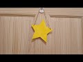 (Mini Vlog) decorating a star sign