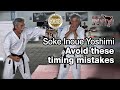 Soke Inoue Yoshimi - Avoid these timing mistakes - Seminar Italy 2013