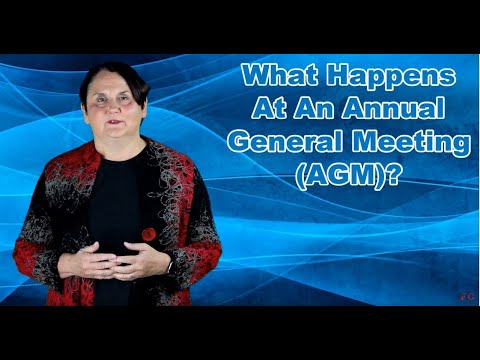 Agm Meaning In Business Position