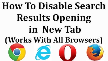How to Open Google Search Results in Same Tab - TwinklePC