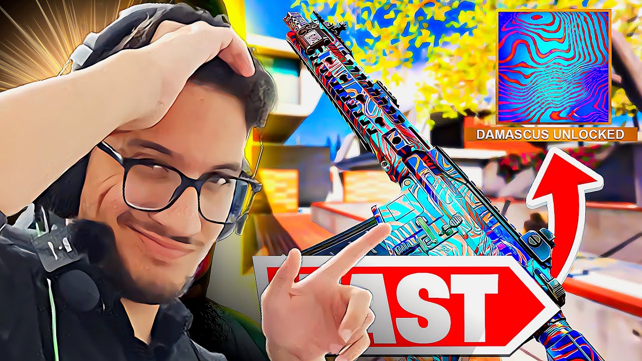 داماسکاس برا مشتری باز کردم☠️|صفر تا صد گلد رایفل ها💪💥🔥