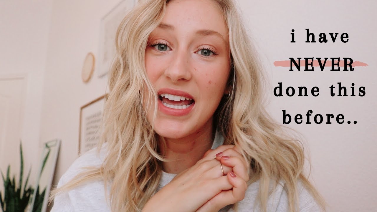 NATURAL BLONDE TO BRUNETTE | *huge* hair transformation