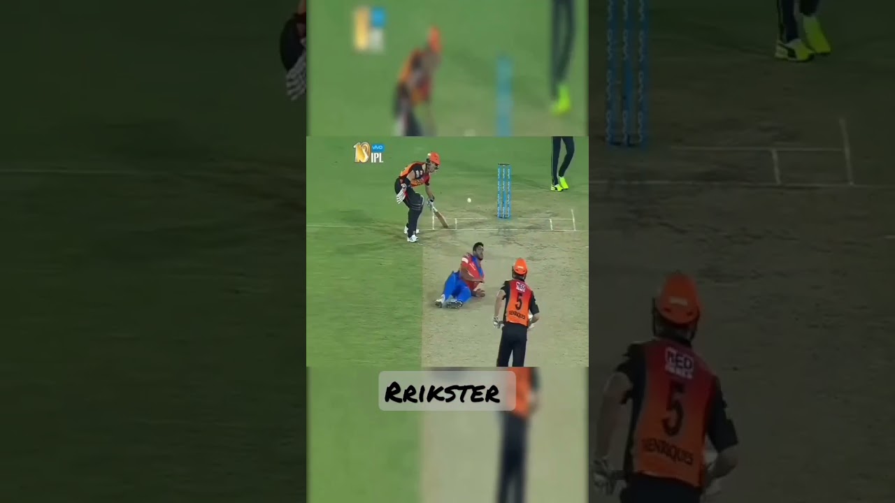 David Warner funny moment in ipl 