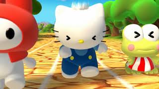 Hello Kitty \& Friends -  Melody don't want to race