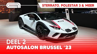 Het Autosalon van Brussel 2023 (Deel 2) Polestar, Lamborghini & meer