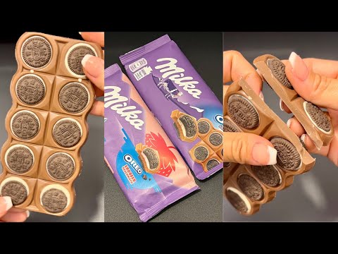 ASMR SATISFYING CHOCOLATE