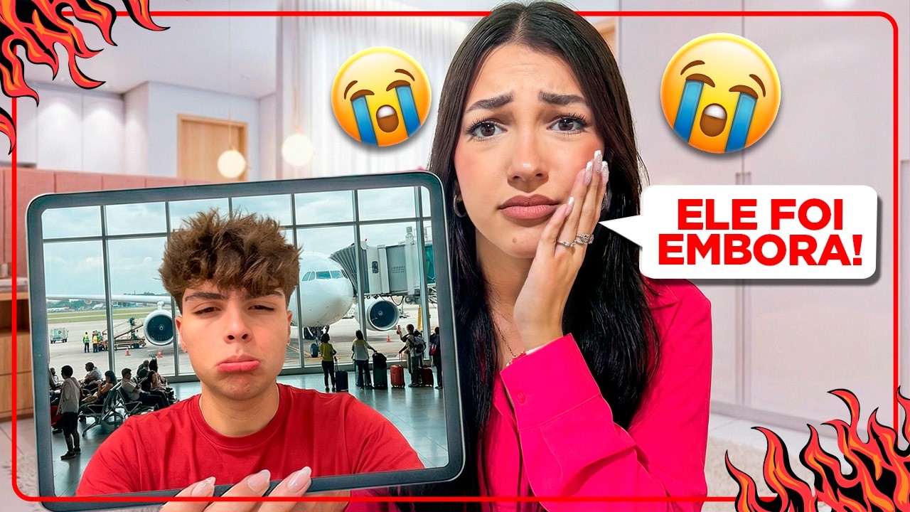 TIVE QUE DEIXAR A LULUCA E IR EMBORA... *Muito triste!