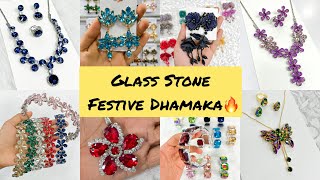 Korean Glass Stone Jewellery Wholesale | Original Glass Stone Jewellery Wholesale | Glass Stone