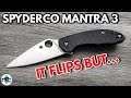 Spyderco Mantra 3 Folding Knife - Overview and Review