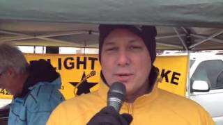 Mark Wright sings White Christmas