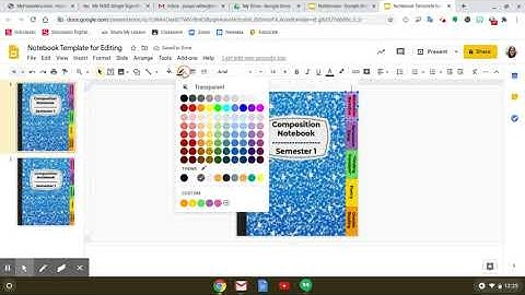 How to edit and hyperlink interactive notebook