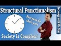 Theoretical Perspectives: Structural Functionalism