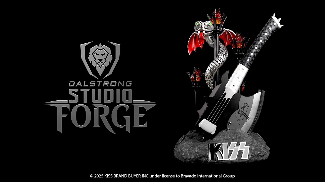 Introducing GENE SIMMONS' KISS™ HELLFIRE DEMON AXE | STUDIOFORGE