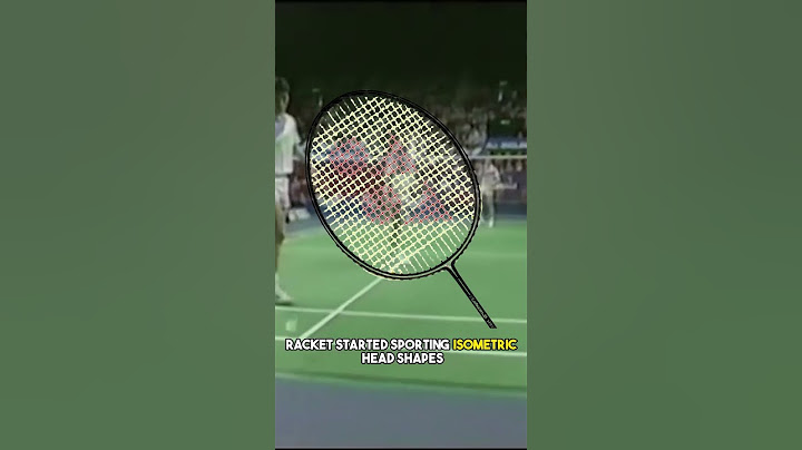 History of the Badminton racket ( 0 AD - 2023 AD)