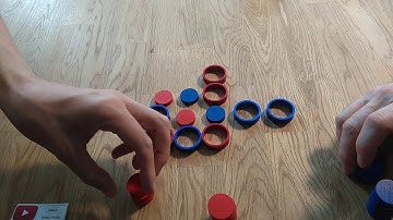 Ringo abstract strategy board game Playthrough + How to Setup Play and Review * Amass Games * HD