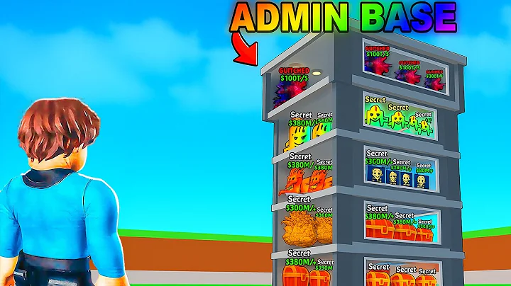 I Got The First ADMIN BASE in Steal a Brainrot..