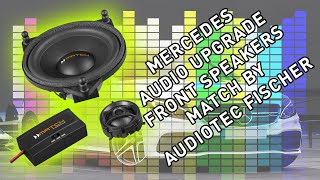 Mercedes C205 Front Speakers Ugrade