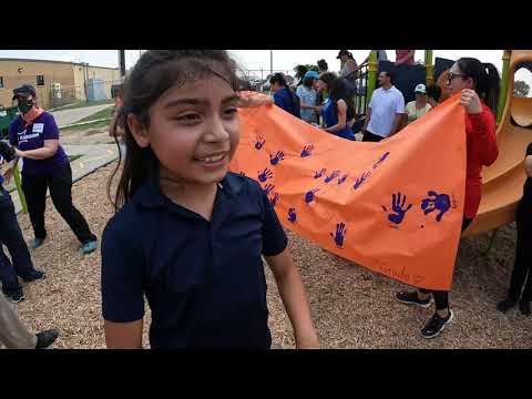 Turner ES KABOOM Playground Unveiling