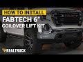 How to Install Fabtech 6" Coilover Lift Kit on a 2019 GMC Sierra 1500