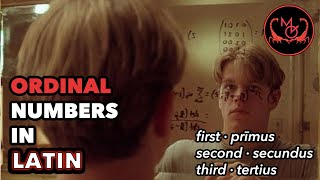 Ordinal Numbers in Latin - Numerī Ōrdinālēs