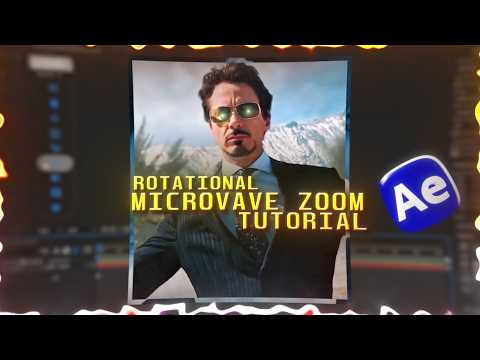 How to Make a Rotational Microwave Zoom in After Effects