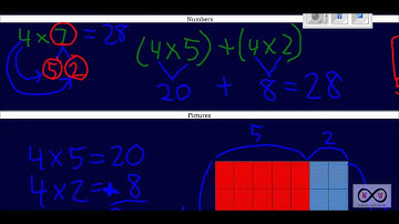 Multiplying Single Digit Numbers-  Decomposing Factors & the Distributive Property (3.OA.5, 3.OA.7)