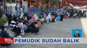 Arus Balik Mudik 2022, Terminal Kampung Rambutan Mulai Dipadati Pemudik #iNewsSiang 03/05