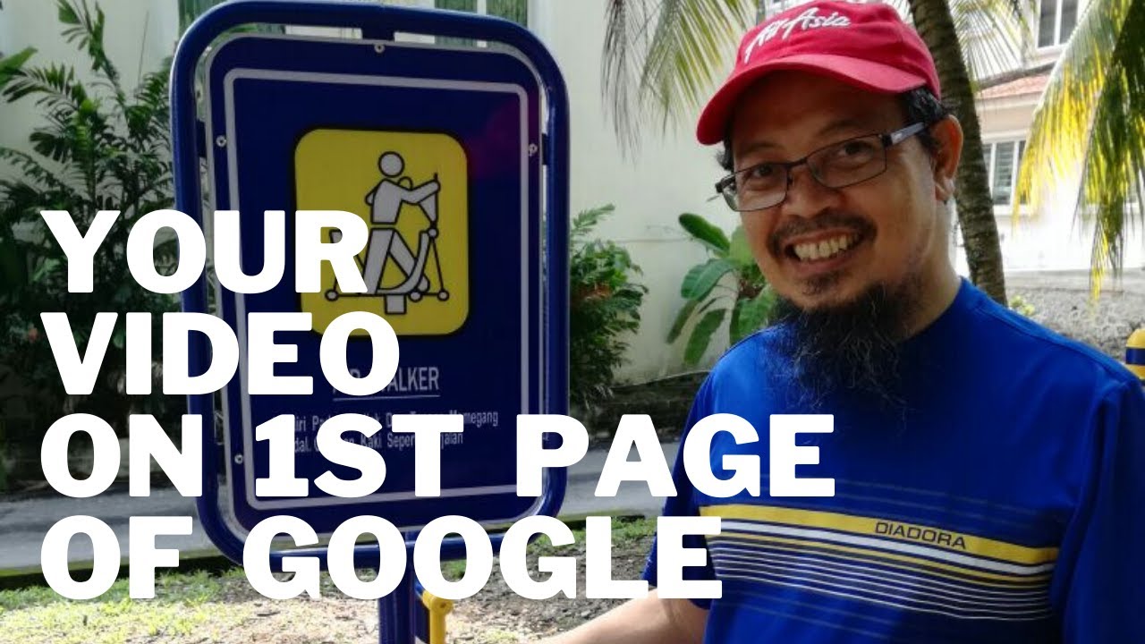 HOW TO RANK YOUR VIDEO ON THE 1ST PAGE OF GOOGLE - YouTube