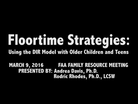 Floortime Strategies: Using the DIR Model with Older Children and Teens ...