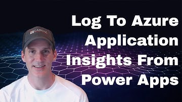 Log To Azure Application Insights From Power Apps