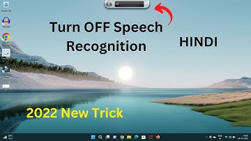How To Turn OFF Windows Speech Recognition In Windows 11