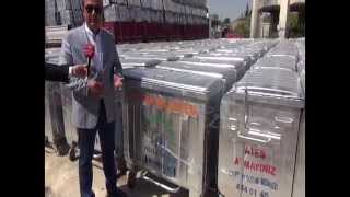 Şehri̇mi̇ze 1000 (Bi̇n) Adet Yeni̇ Çöp Konteyner