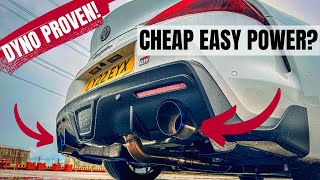 I DYNO Tested My NEW Toyota Supra Exhaust! How Much Power Did it Make?