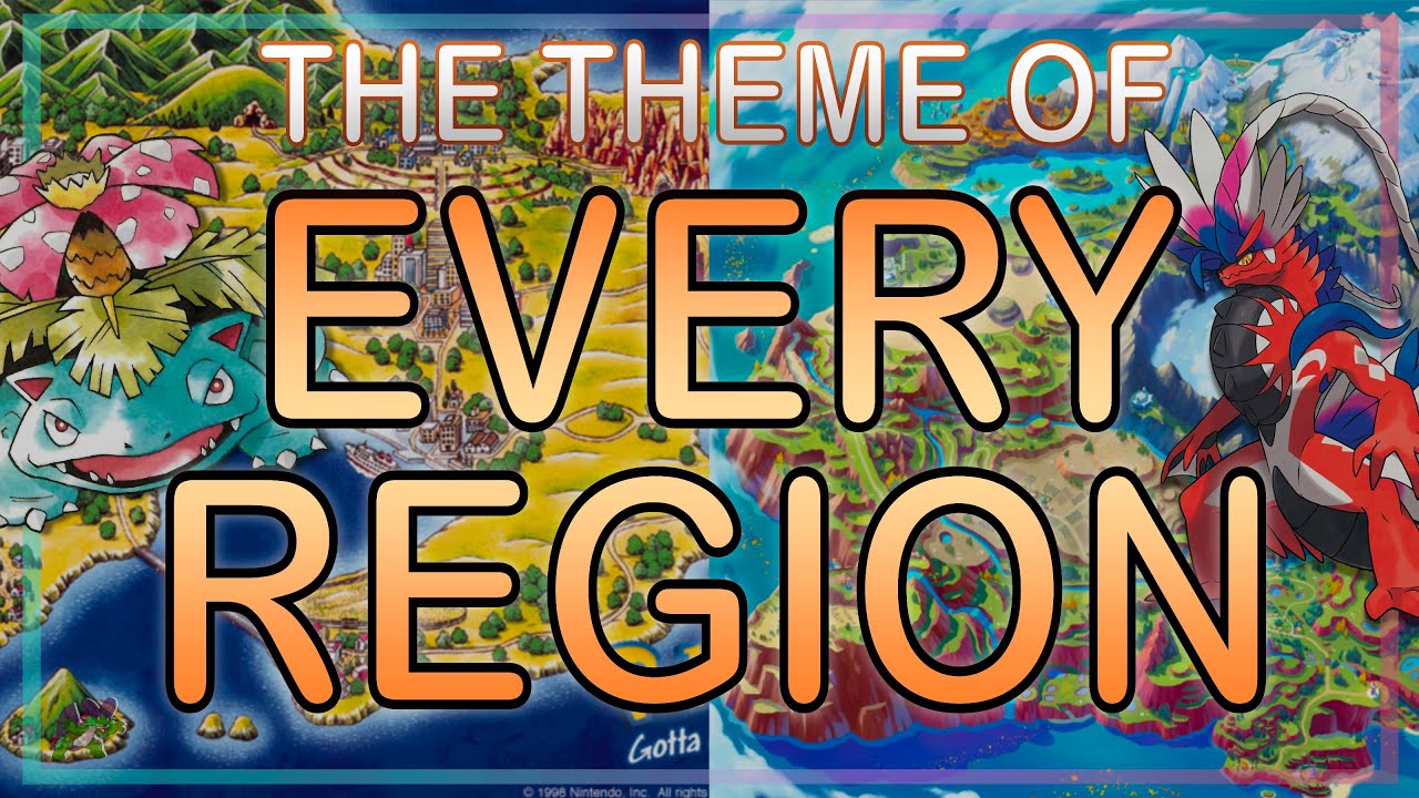 What is Every Regions Theme  Pokmon Regions Explained