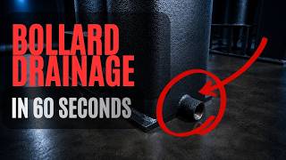 Bollard Drainage Explained | The Detail That Can Save Your Installation @deltascientificcorporation