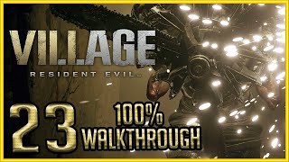 Sturm Boss Fight (Escape the Factory) - RESIDENT EVIL VILLAGE 100% WALKTHROUGH HARDCORE PC #23