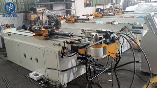 [SteviS bending machine] CNC automatic 3-axis steel round pipe bending machine Profile