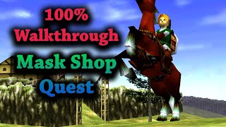 The Legend of Zelda: Ocarina of Time Walkthrough - Mask Shop Side Quest screenshot 3