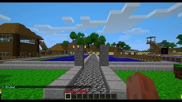 Minecraft beta 1.7.3 server -disckraft- (old video)