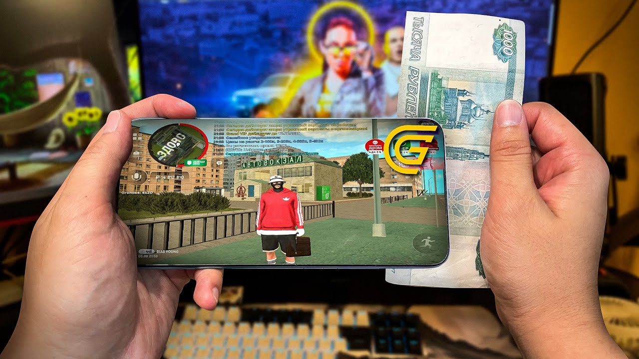 КУПИЛ ТЕЛЕФОН ЗА 1000₽ И ЗАШЕЛ НА ГРАНД МОБАЙЛ - САМЫЙ СЛАБЫЙ ТЕЛЕФОН ДЛЯ GRAND MOBILE(CRMP MOBILE)