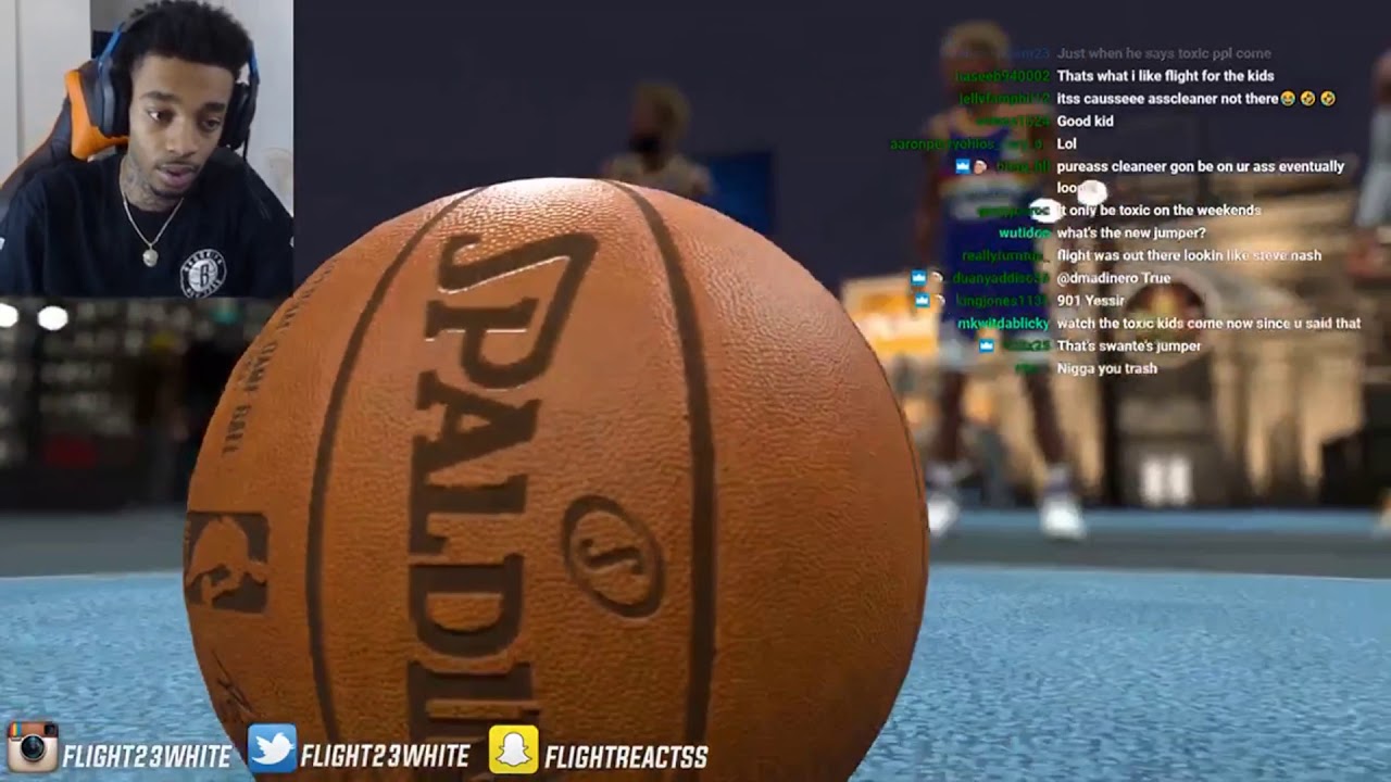 FlightReacts First Game With New Jumper - YouTube