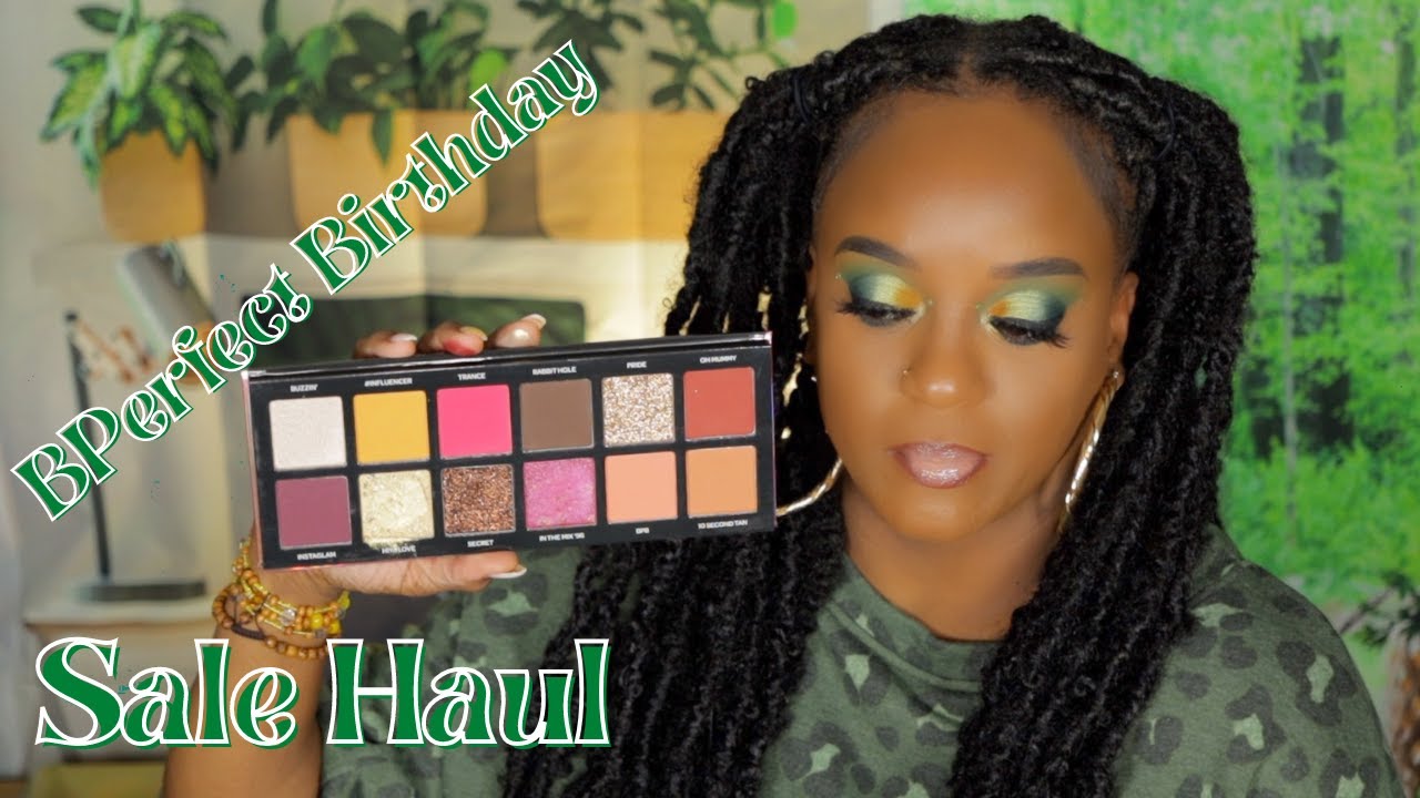 BPerfect Eyeshadow Haul _ The Most Pigmented Eyeshadows in 2021.. You Can Be The Judge😁😁