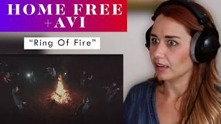 Home Free + Avi Kaplan 'Ring of Fire' REACTION & ANALYSIS by Vocal Coach/Opera Singer