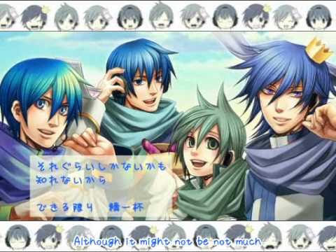 [KAITO] 1boy, 1life [Vocaloid][English Sub][関西芋ぱん伝]