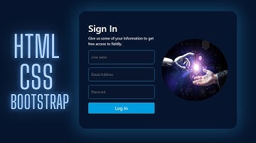 Login Form || Challenge || HTML CSS BOOTSTRAP 4