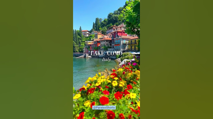 👉 este lago es uno de los más lujosos del mundo 🌊🇮🇹 🌍#travel  #paradise  #vacation