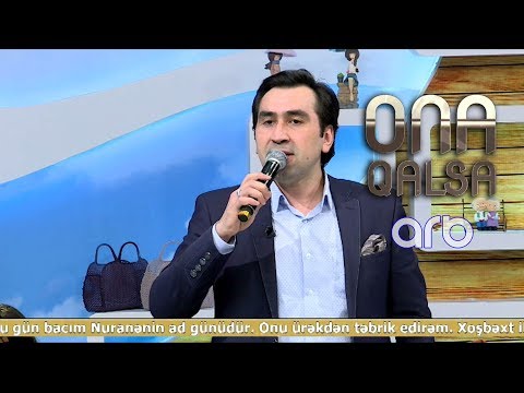 Elton Hüseynəliyevdən canlı ifa - Ona qalsa